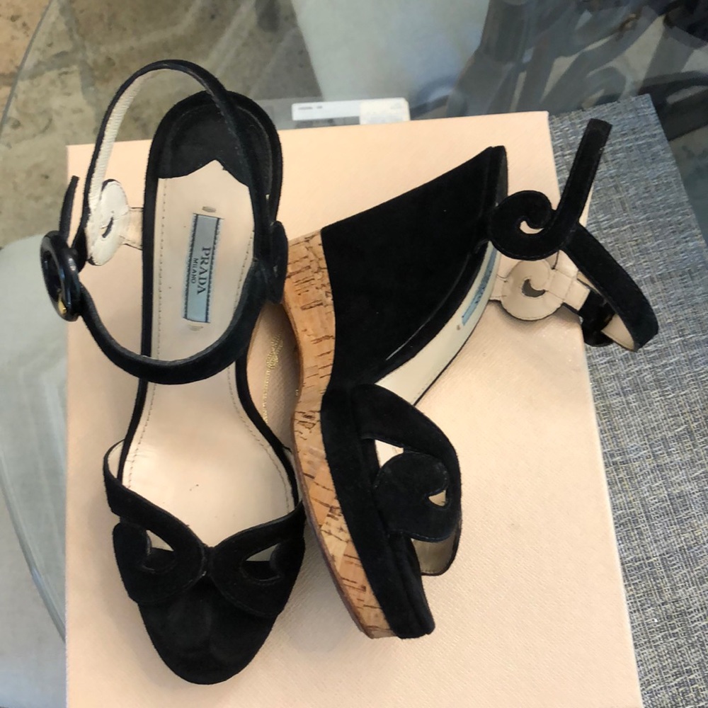 PRADA Wedges